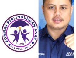 Erik Suhenra S. I. Kom Terima Mandat Ketua Komnas PA Kabupaten Pelalawan